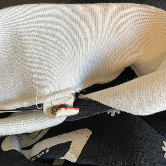 Vintage Puffy Snowman Let it Snow Collared Sweatshirt - Women's Size L - Picture 5 of 6